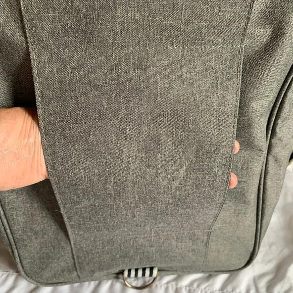 New Stylish gray travel bag/carry on